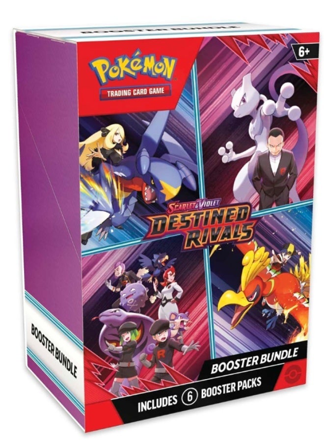 Pokemon TCG: Scarlet & Violet-Destined Rivals Booster Bundle (6 Packs)