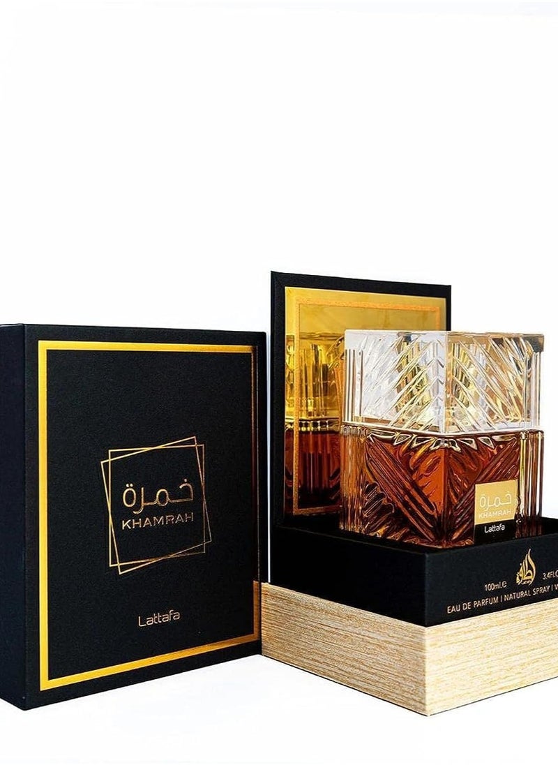 Lattafa Lattafa Perfumes Khamrah for Unisex Eau de Parfum Spray 3.4 oz🌟🌟🌟🌟🌟  - Image 3