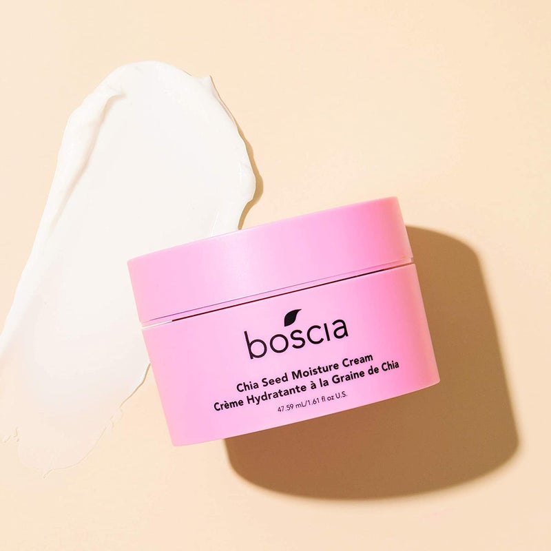 boscia Chia Seed Moisture Cream - Vegan, Cruelty-Free, Natural Skin Care - Sensitive Skin Face Lotion with Elderberry, Vitamin A, Vitamin B6, Vitamin C & Vitamin E - For Dry Skin Types - 1.61 Oz - Image 3