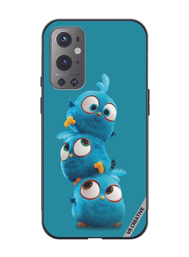 VR CREATIVE Protective Case Cover For OnePlus 9 Pro Fur Cartoon Design Multicolour - Image 1