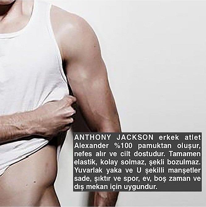 Anthony Jackson Box of 5 Premium Ribana Men's Undershirt Caesar Extra Long - Combed Fine Twill Cotton  - Image 4