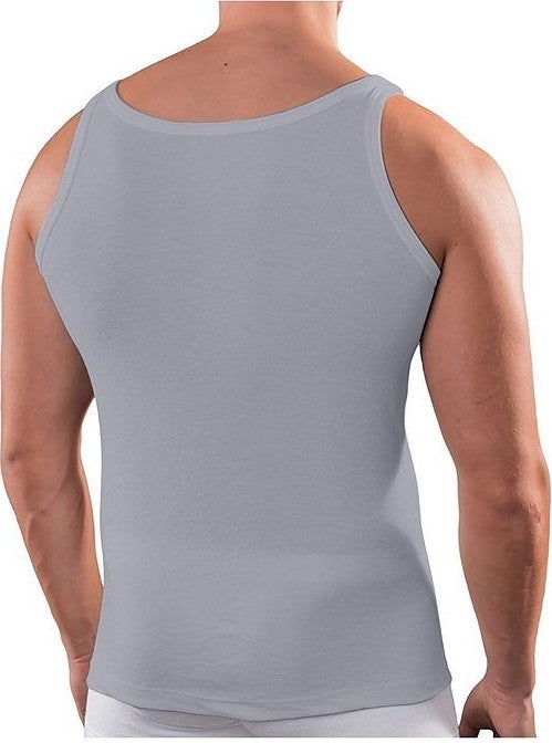 Anthony Jackson Box of 5 Premium Ribana Men's Undershirt Caesar Extra Long - Combed Fine Twill Cotton  - Image 2