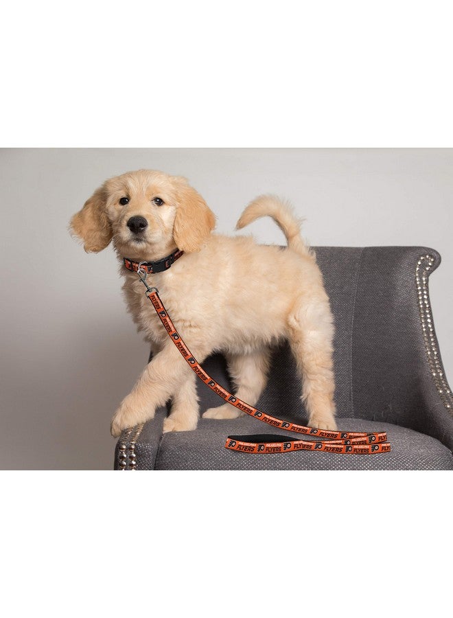 بتس فيرست مقود فيلادلفيا فلايرز من دوري الهوكي الوطني (NHL) من بيتس فيرست، للكلاب والقطط، كبير الحجم. - مشي أنيق وجذاب! المقود الأمثل لعشاق الهوكي! - Image 3