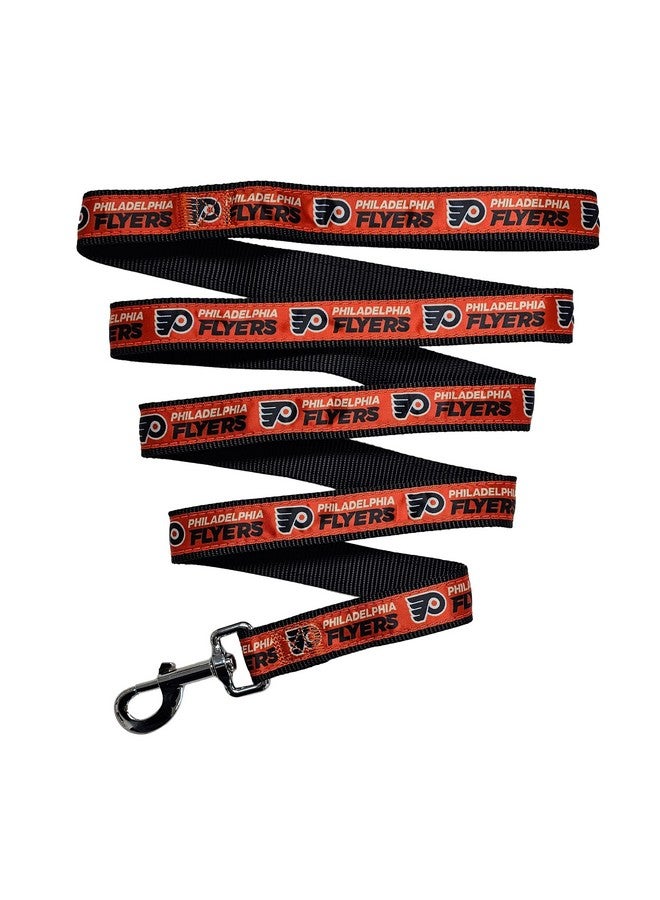 بتس فيرست مقود فيلادلفيا فلايرز من دوري الهوكي الوطني (NHL) من بيتس فيرست، للكلاب والقطط، كبير الحجم. - مشي أنيق وجذاب! المقود الأمثل لعشاق الهوكي! - Image 1