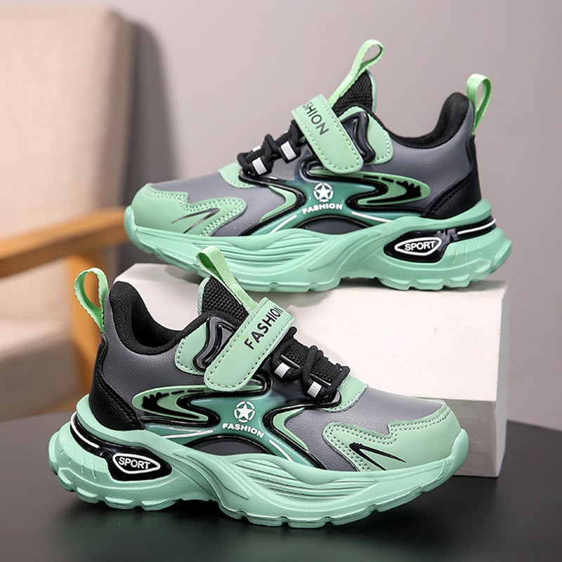 Mesh Sneakers Lightweight Flexible Sole Walking Shoes For Kids Indoor And Outdoor Activities - Image 2