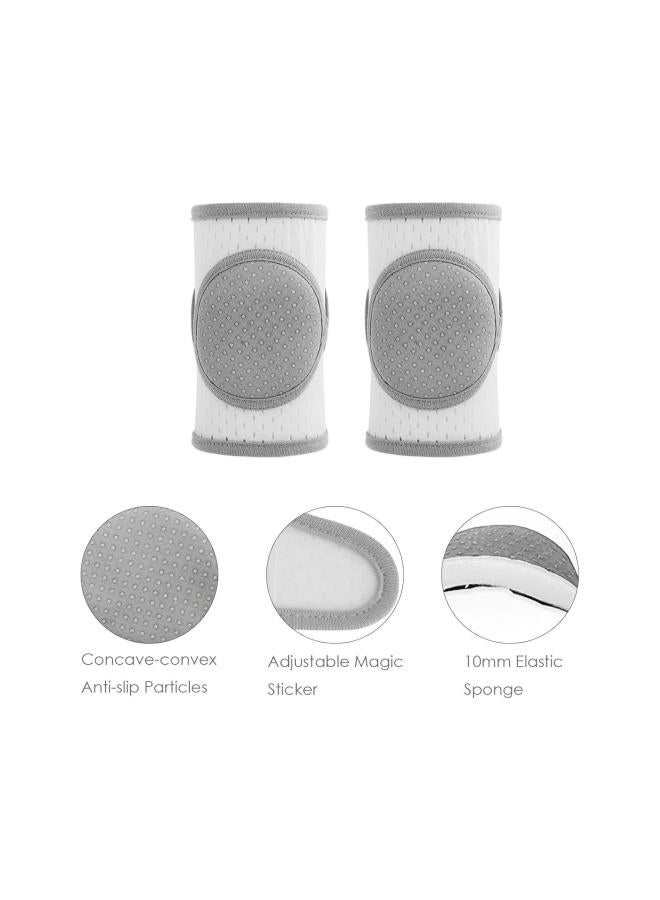 Baby Knee Pads for Crawling,2 pair Toddler Anti-slip Adjustable Kneepads  - Image 2
