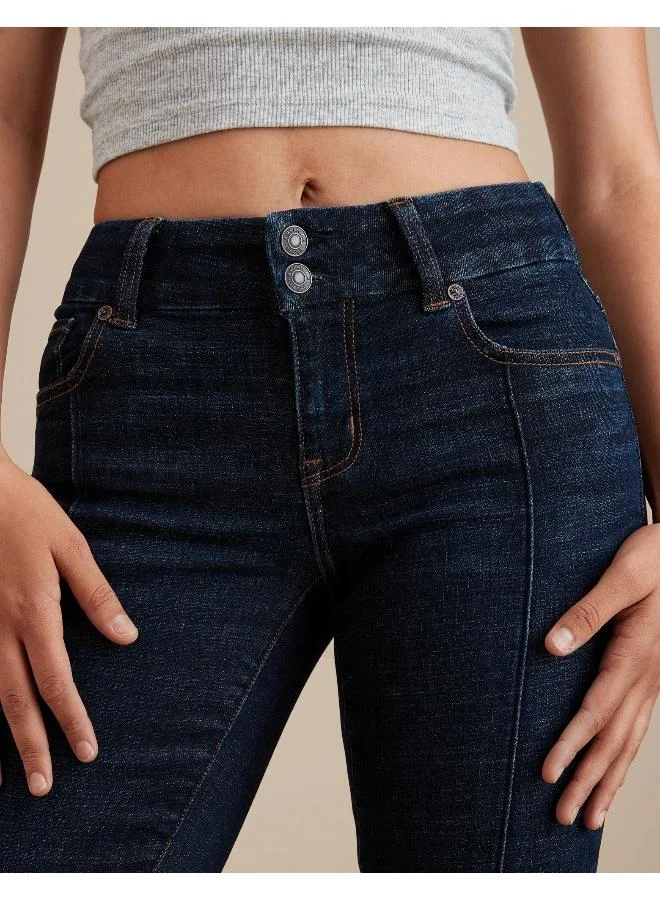 امريكان ايجل Curvy Low-Rise Jeans