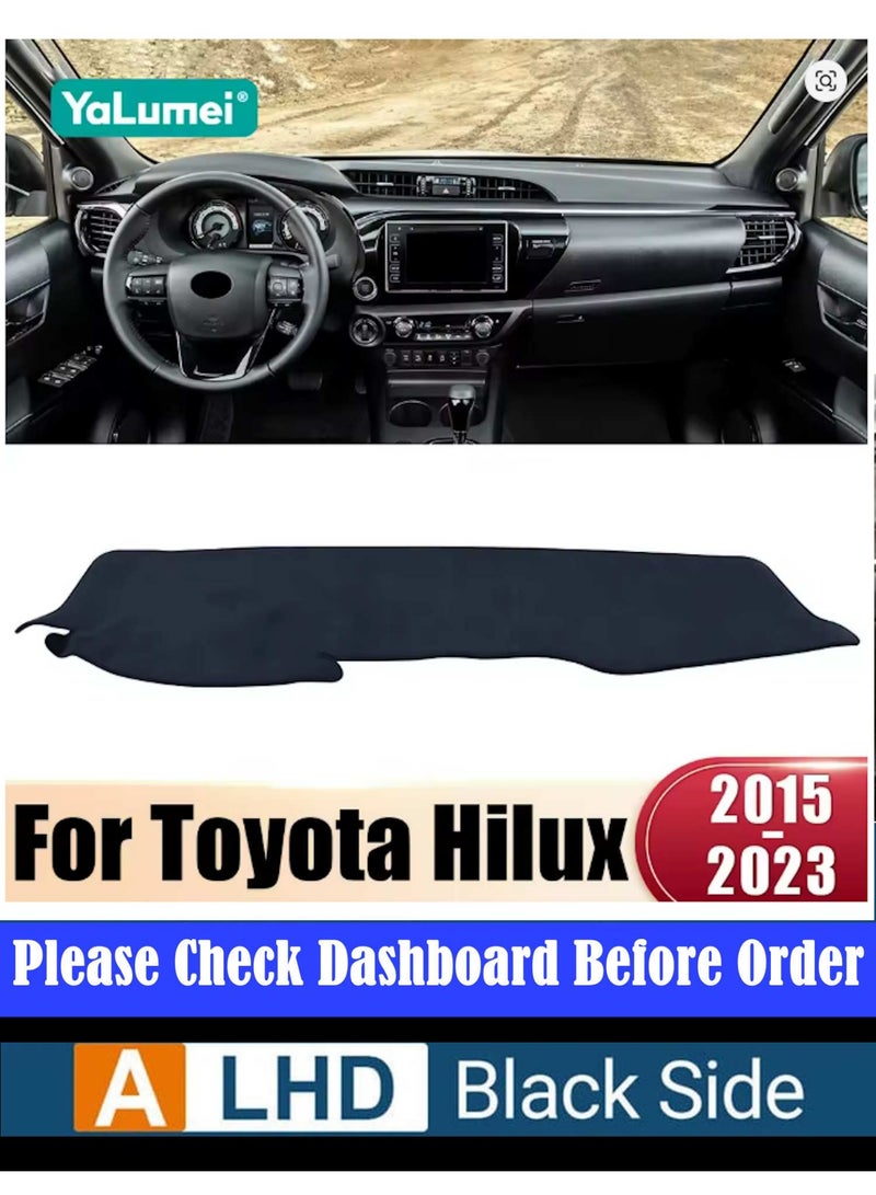 تويوتا أكسيسوريز غطاء لوحة قيادة سيارة هايلكس 2015-2023 - Image 1