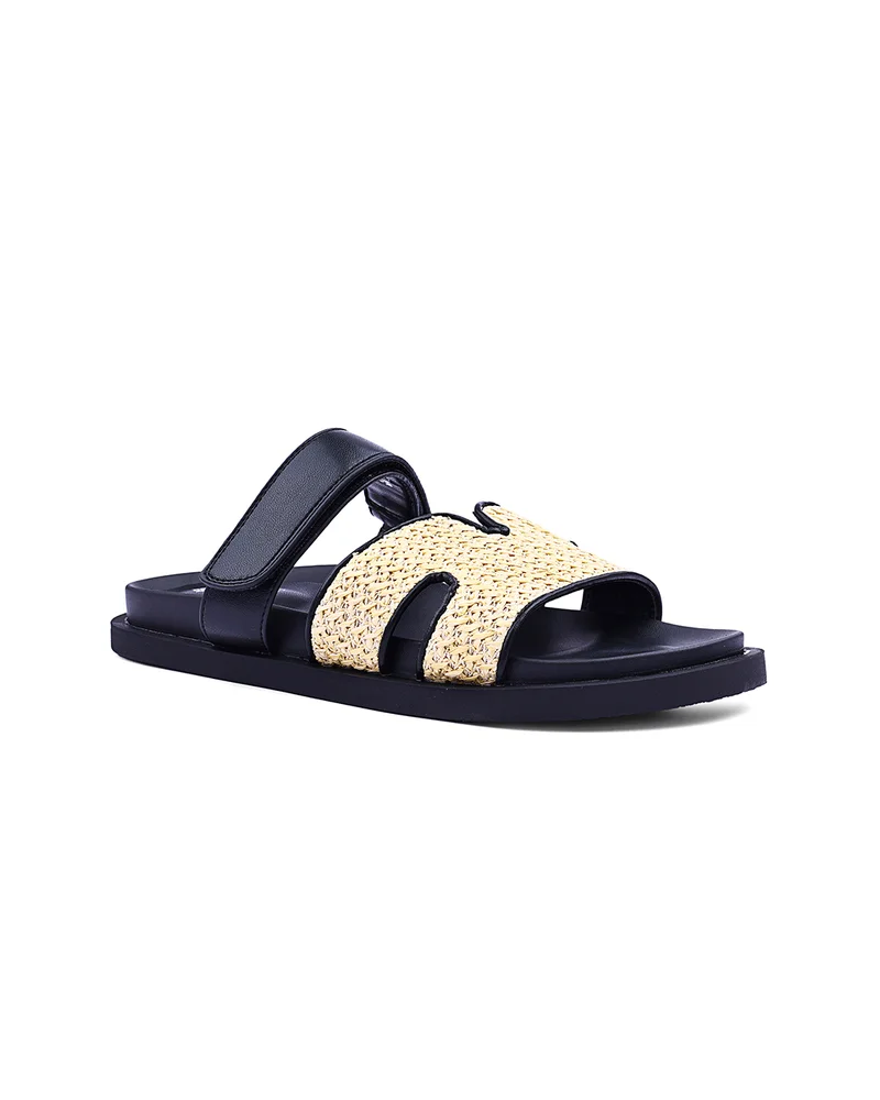 Cuple Womens adjustable strapped flat sandals