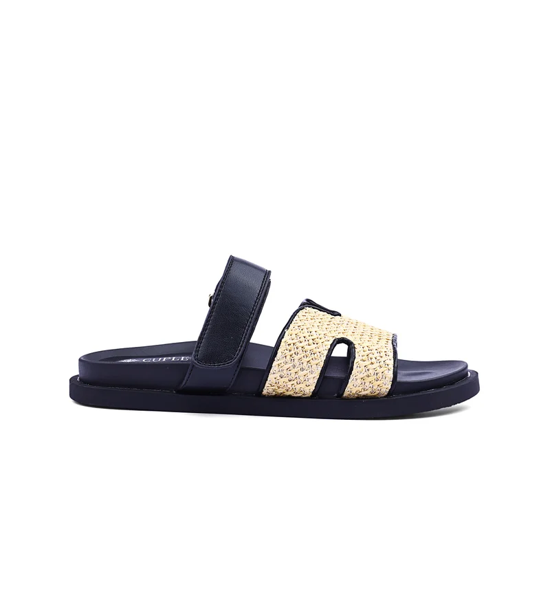 Cuple Womens adjustable strapped flat sandals
