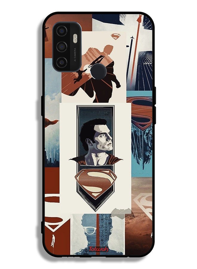 Tolwak Oppo A11s Protective Case Cover Superman Art - Image 2