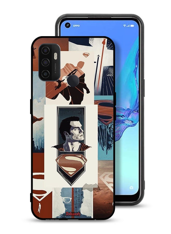 Tolwak Oppo A11s Protective Case Cover Superman Art - Image 1