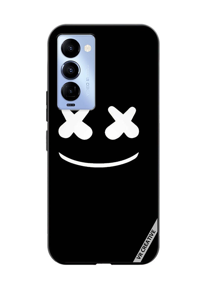VR CREATIVE Protective Case Cover For Tecno Camon 18/18 P Marshmello Design Multicolour - Image 1