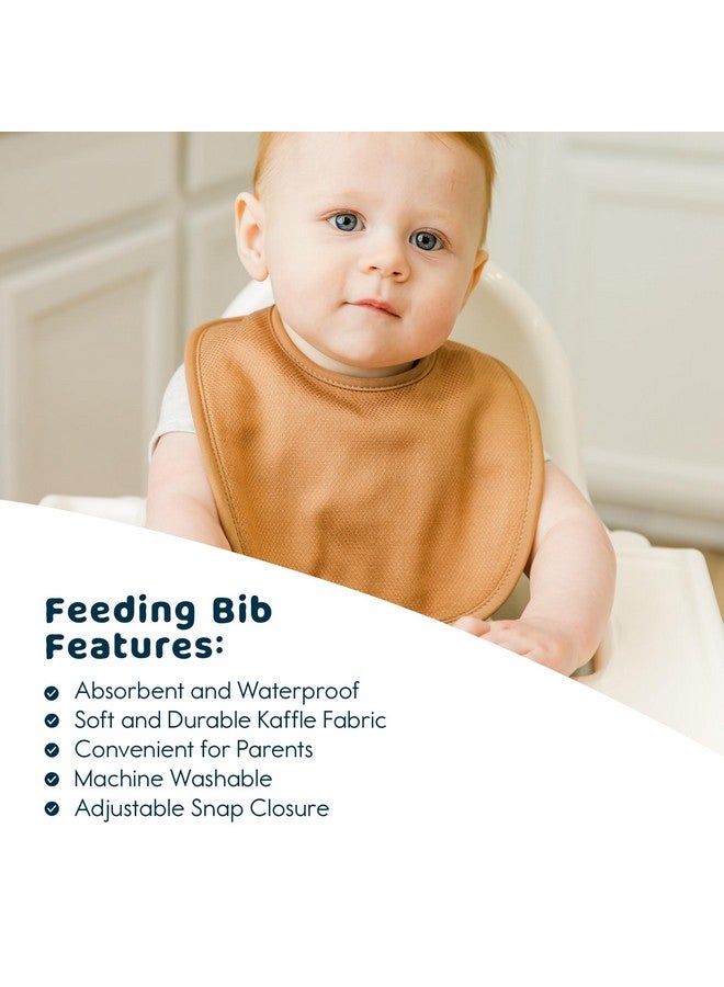 Tiny Twinkle Baby Feeding Bibs 8 Pack Waterproof And Absorbent Infant Drool And Feeding Baby Bibs (Girl Set 8Pack) - Image 3