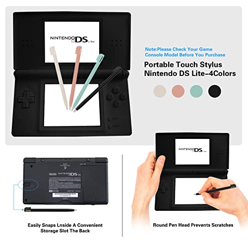 FIOTOK DS Lite Charger Kit Compatible with Nintendo DS Lite 100-240V Wall Plug Adapter with 4 Stylus Pen for Nintendo DS Lite - Image 5