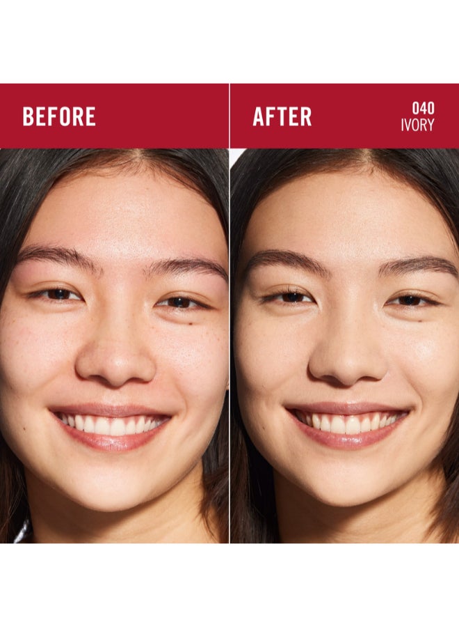 RIMMEL LONDON Multi-Tasker Wake Me Up Concealer & Foundation - 40 - Ivory, 20ml - Image 5