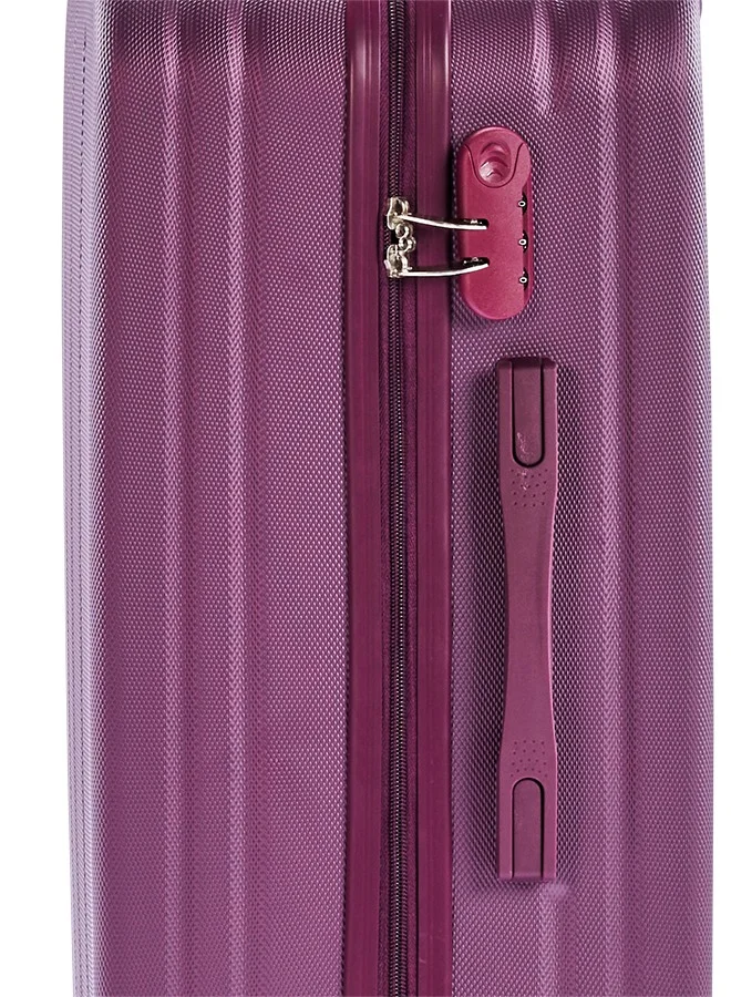 LIMRA Hardside 6 Piece Luggage Trolley Set Maroon