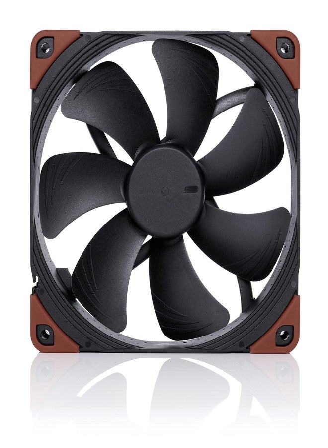 Noctua NF-A14 iPPC-3000 PWM, Heavy Duty Cooling Fan, 4-Pin, 3000 RPM (140mm, Black) for Desktop - Image 3