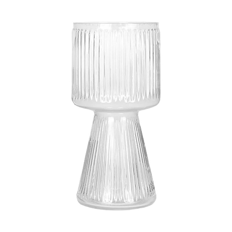 Small Glass Flower Vase Modern Home Decor for Living Room Centerpiece - Image 2