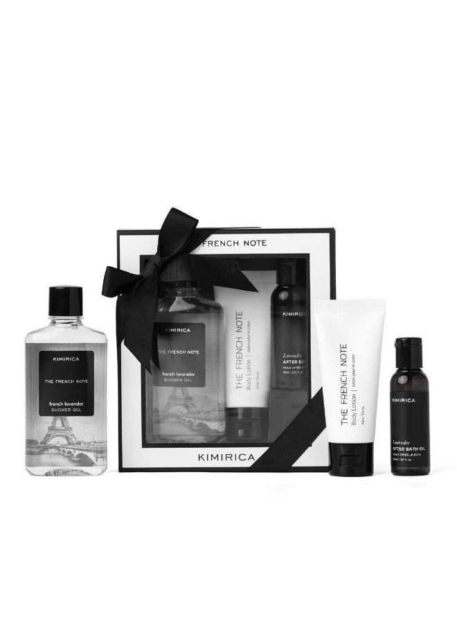 Kimirica Gift Set luxury lavender gift box for Men & Women Set of 3 - Image 1
