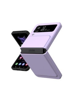 araree AERO Flex Rugged Stylish Cover Compatible with Samsung Galaxy Z Flip 4 5G(2022) Unique Hinge Full Protective (TPU) with Hard Protective Body(PC) Case -  - Image 3