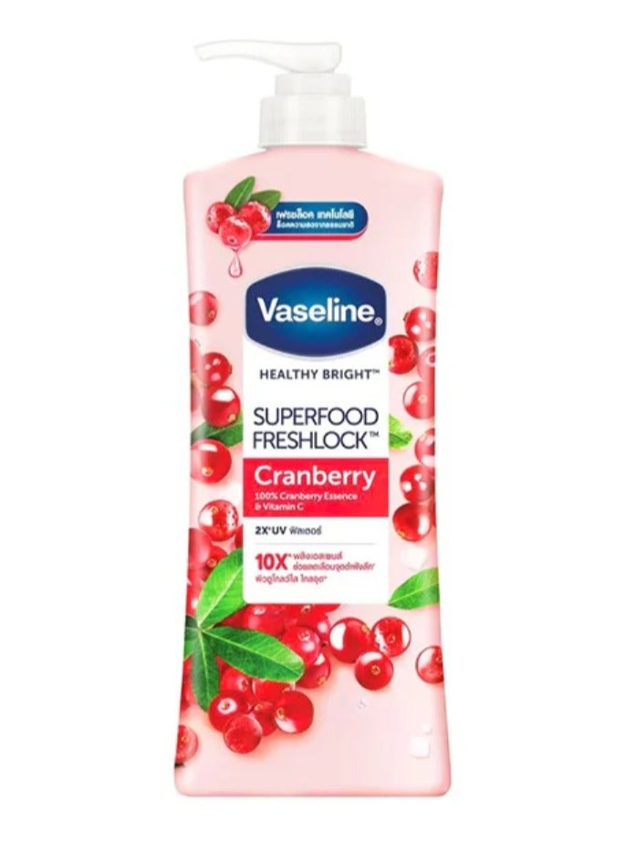 Vaseline Superfood Freshlock Cranberry 320ml