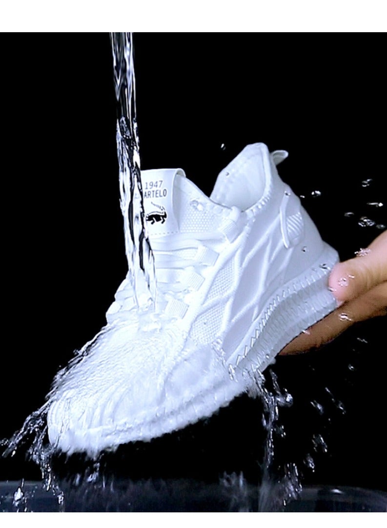 CARTELO Splash Resistant Woven Shoes, Casual Shoes, Sports Shoes  - Image 4