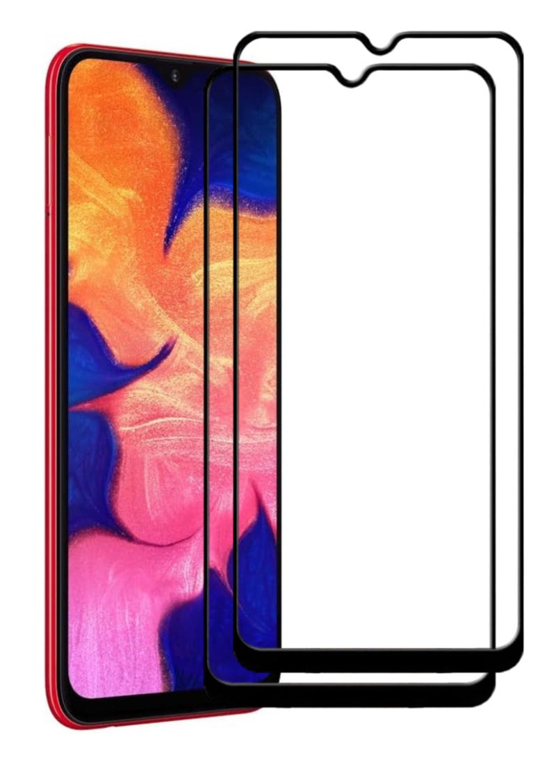 ACLIX 2 Pieces Antistatic ESD Dustproof Premium Quality High Definition Tempered Glass Screen Protector Designed For Samsung Galaxy A10 - Image 1