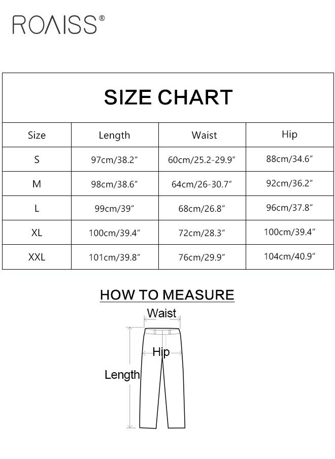 Casual Retro Flare Pants Women'S Daily Versatile Sports Pants Elastic Waist Drawstring Design Sports Pants - pzsku/Z4B7498AEE348848439BBZ/45/_/1732340478/85318d3c-a7fd-4e1c-b150-b87b239ad0d4