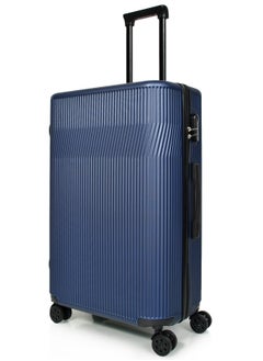MORANO MORANO Hard-Side Luggage Set for Unisex Lightweight 4 Double Wheeled Suitcase with Built-In Type Lock (Set of 3 Pcs,Blue)  - Image 4