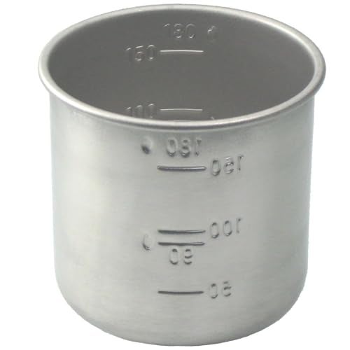 Daiso Japanese Rice Measuring Cup(180cc = 1 Gou Cup) Stainless Steel - Image 5