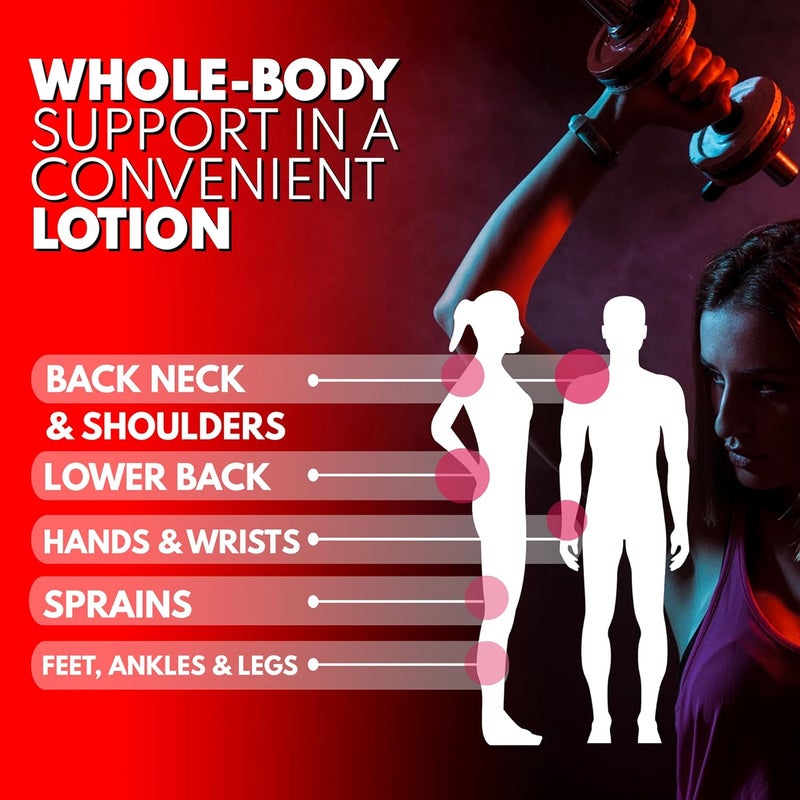 VAL Lombardi Relax Balance Magnesium Lotion  Arnica Camphor  Menthol  Fast Relief for Joints Muscles Back Shoulders Feet  NonGreasy  5oz - Image 3