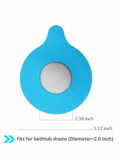 Excefore Bathtub Drain Stoppers Universal Silicone Bath Drain Stopper, Plug Tub Drain for Sinks, Bathroom, Kitchen, Shower, Floor Drains, Deodorant Stopper for Home and Hotel, 1 Pack  - Image 5