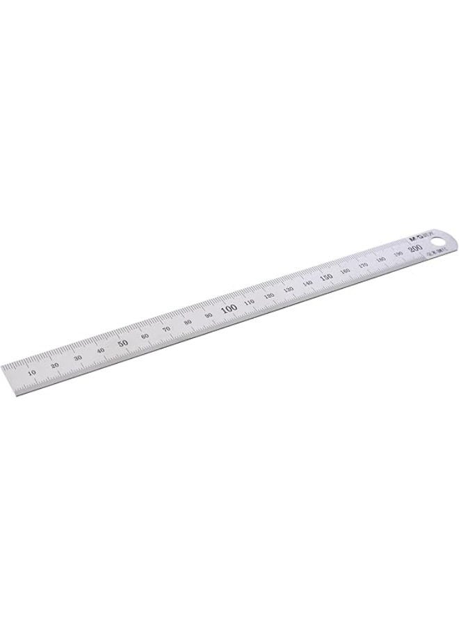 M&G Stainless Steel Ruler, 20cm for Precise Measurements, Ideal for Drafting and Technical Work - Image 2