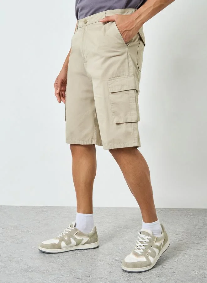 ستايلي شورت كارغو قطن