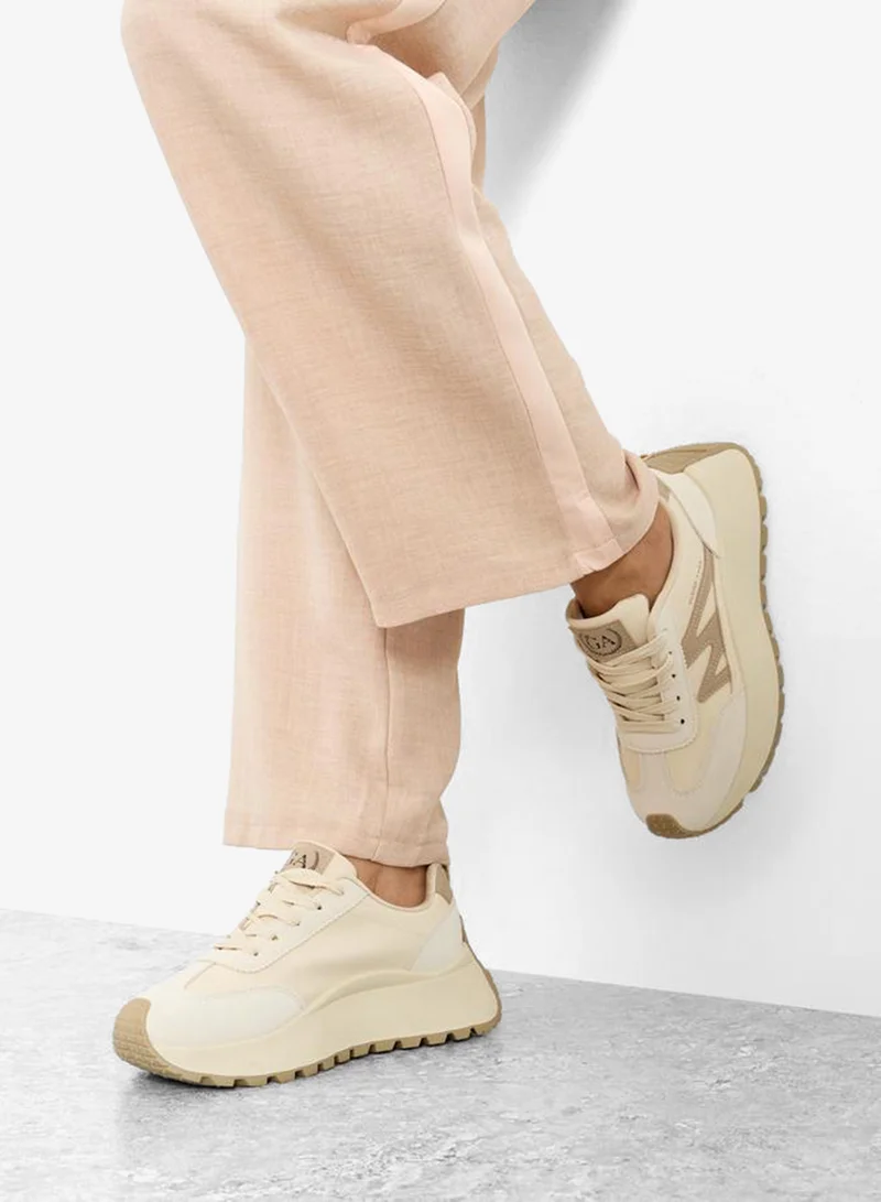 Styli Active Chunky Sole Lace Up Sneakers