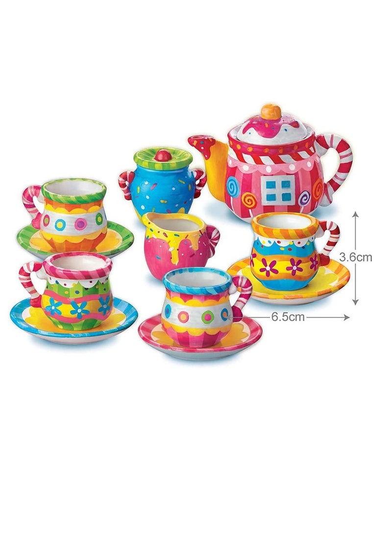 4m 4M - Paint Your Own Mini Tea Set - 4541 - Image 2