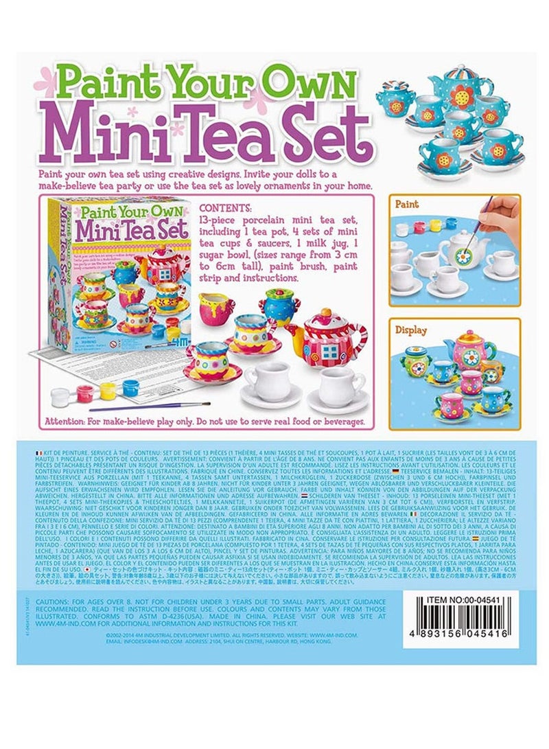 4m 4M - Paint Your Own Mini Tea Set - 4541 - Image 5