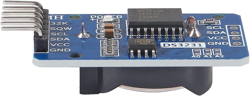 DORHEA 5PCS DS3231 AT24C32 IIC RTC Module Clock Timer Memory Module Beats Replace DS1307 I2C RTC Board with Male to Female Jumper Wire Cable - Image 4