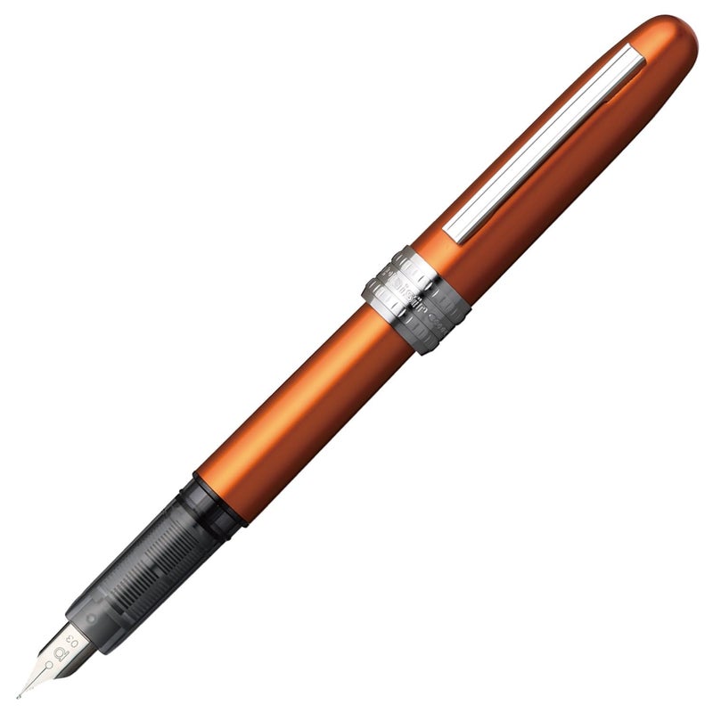 Platinum Fountain Pen, Plaisir Fine Nib, Nova-Orange (Pgb-1000#25-F) - Image 5
