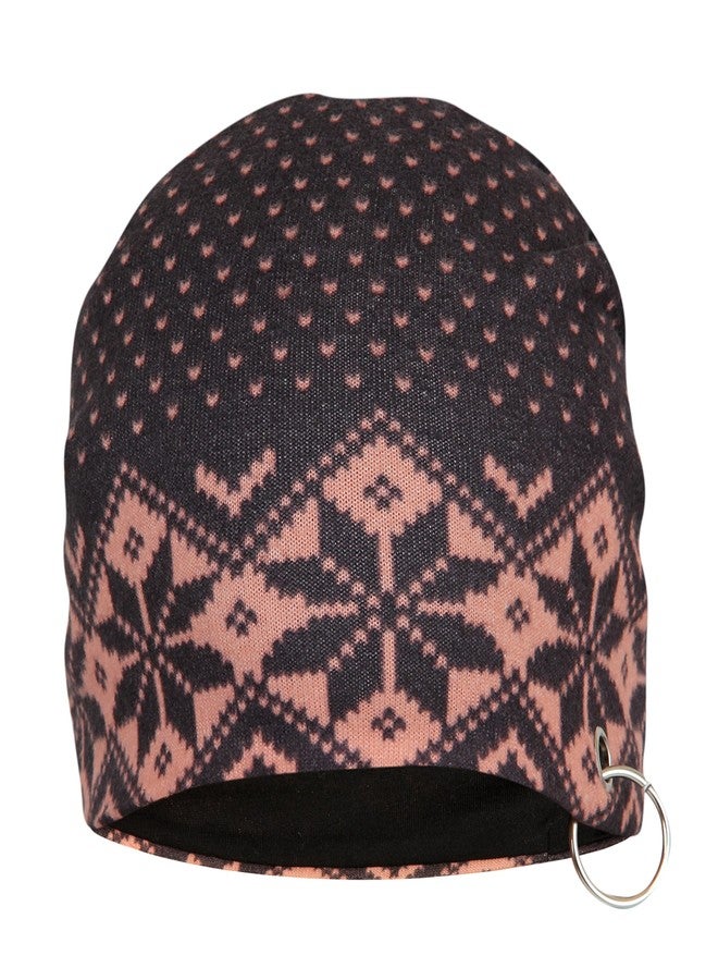 FabSeasons قبعة بيجني فضفاضة من قطن فابسيزونز مطبوعة لجميع الفصول رمادي - Image 1