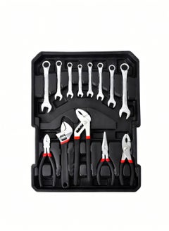 ULHYC 187-Piece Professional Tool Set, Home Hand Tool Set, Auto Repair Tool Set with Aluminum Trolley Case, Silver  - Image 3