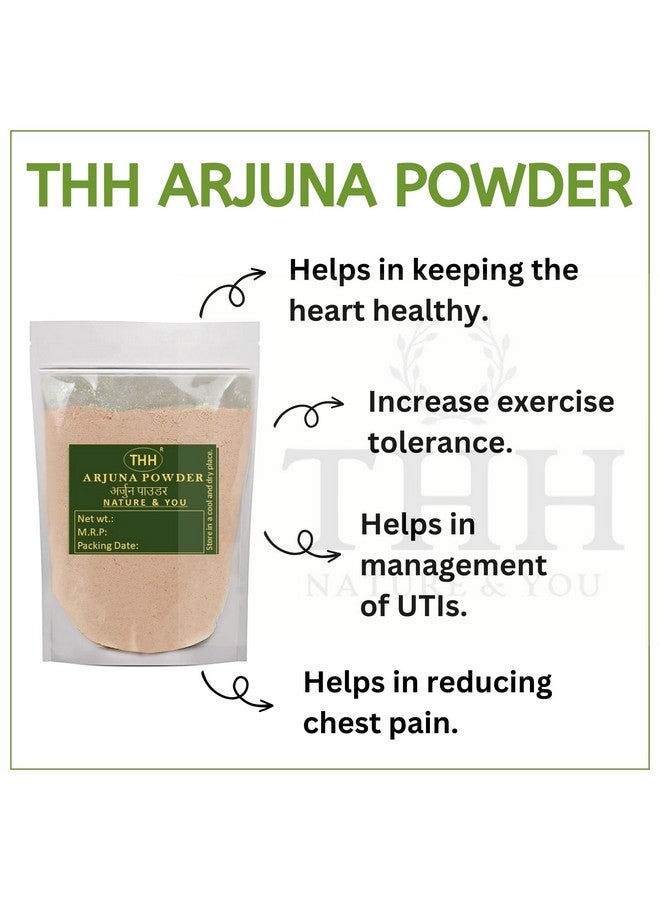 THH Terminalia Arjuna Arjun Chaal Powder, Natural (1kg) - Image 2