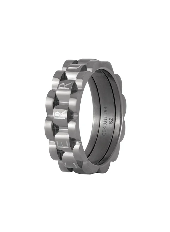 Paolo Triple Layer Grey Ring for Men 62
