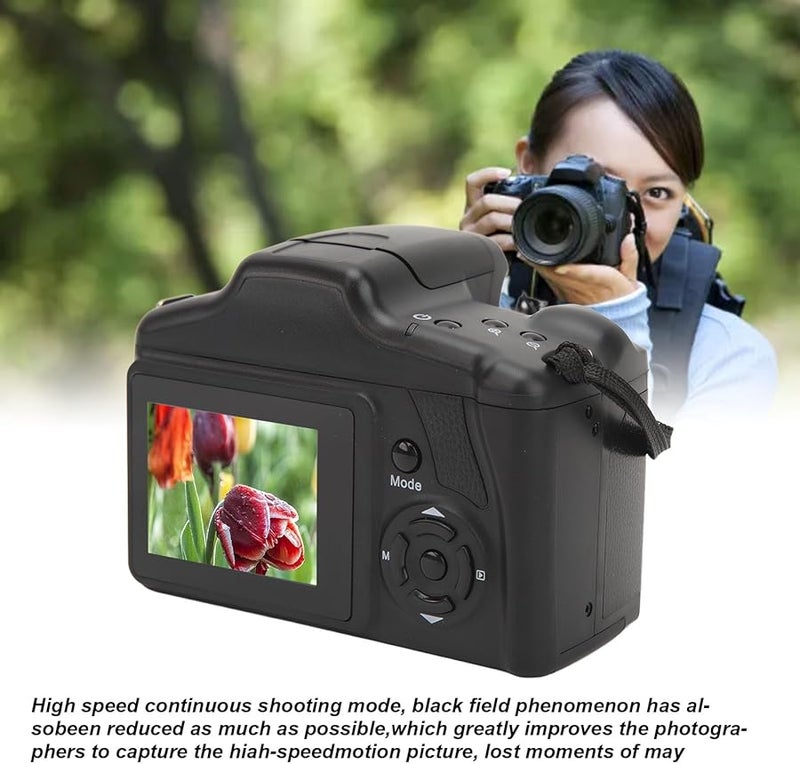 16MP Digital Camera With 16X Zoom 2 4 Inch Display Autofocus Anti Shake USB Charging For Vlogging Travel - Image 4