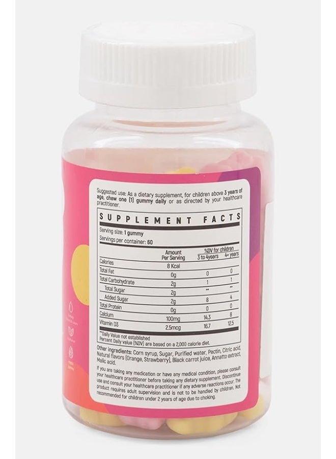 HAPPY GUMMIES Calcium +Vit D Gummie 60S  - Image 2