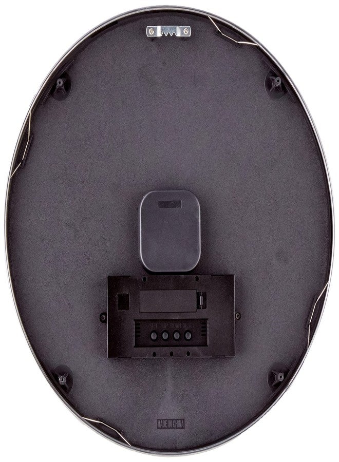 Bulova ساعة حائط بولوفا C4810 مانجر، فضية - Image 3