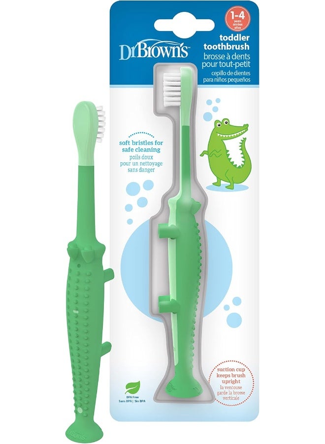 Dr. Brown’s Crocodile Designed Toothbrush - Image 3