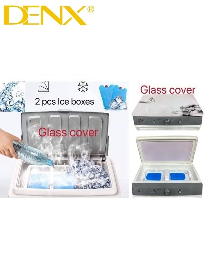 دينكس مبرد هواء صحراوي محمول بثلاث سرعات 30 لتر 220 فولت 100 واط مساحة تبريد كبيرة أداء عالي الكفاءة أبيض - Image 4