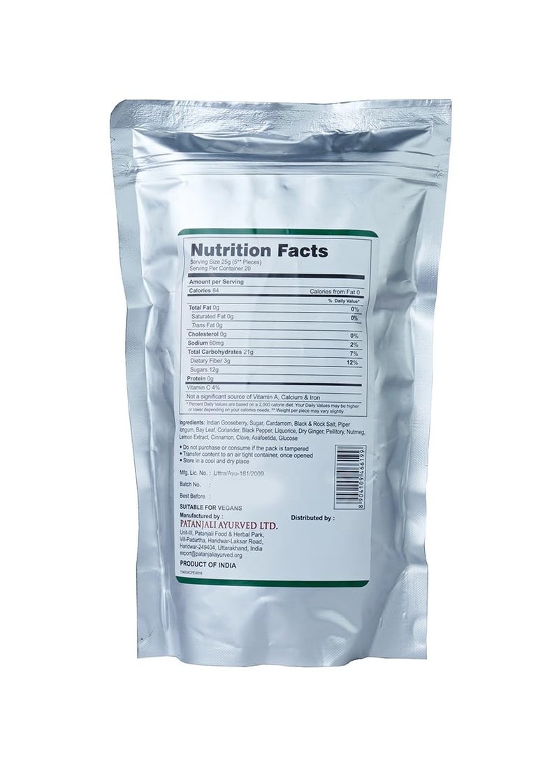 PATANJALI حلوى باتانجالي أملاء شاتباتا - حلوى التوت الهندي الحامض 500 جرام - Image 2